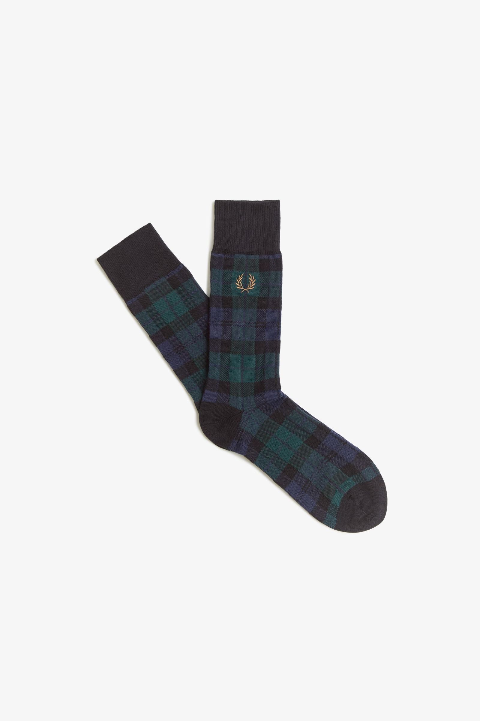 Fred Perry Tartan Socks (Blackwatch)