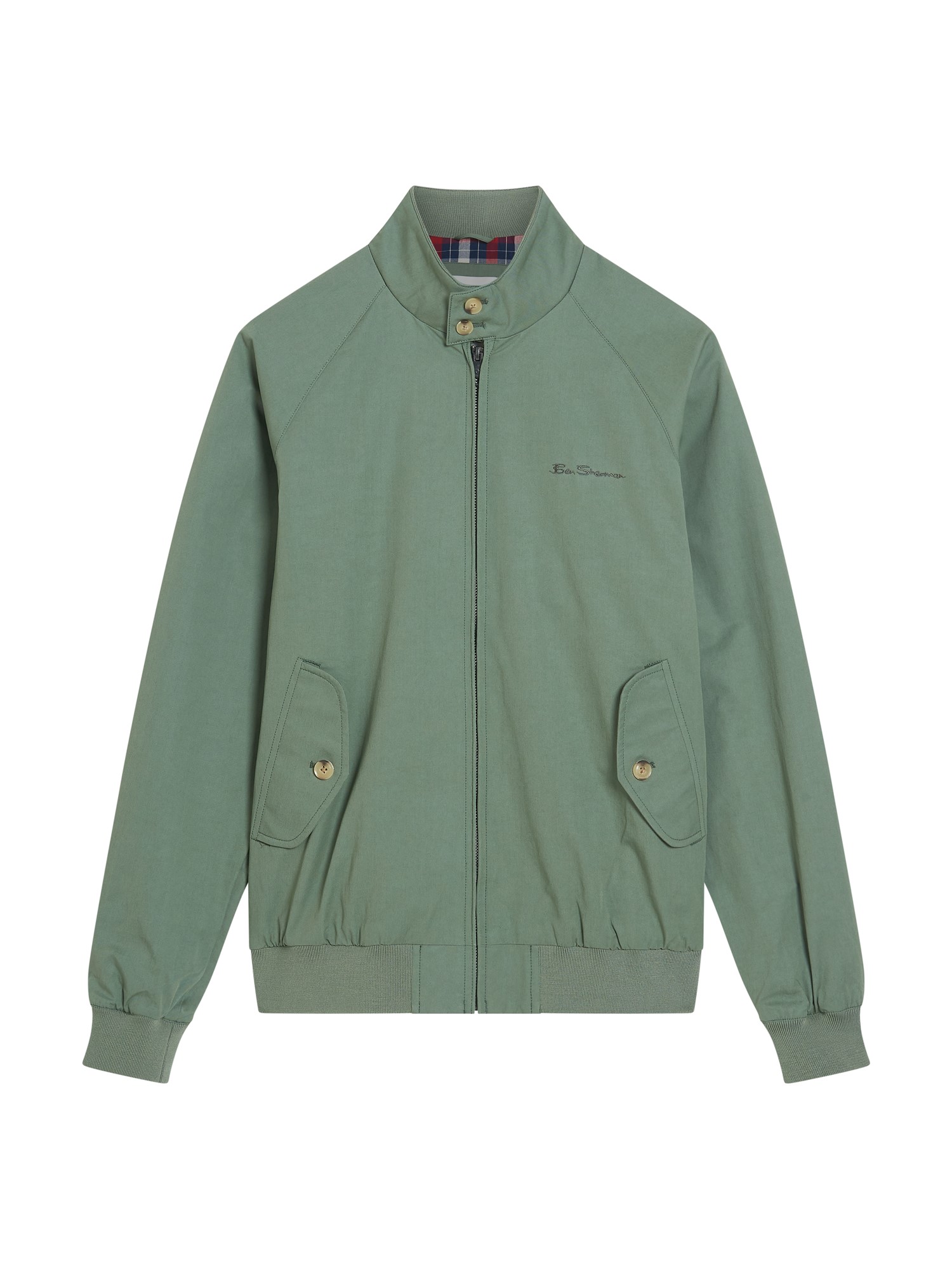 Ben Sherman Signature Harrington Jacket in Pale Khaki