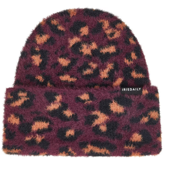 Iriedaily Fuzzy Feather Beanie (Leo Brown)