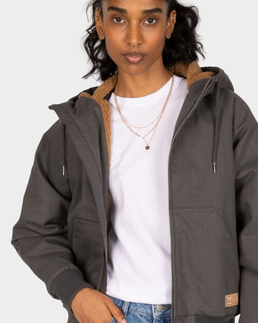 Iriedaily Dock Womens Jacket (Jungle Green)