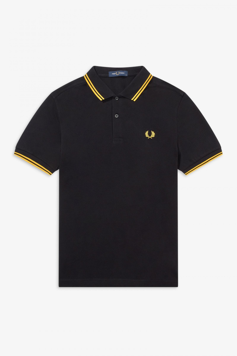 Fred Perry Poloshirt Black 506-XXL