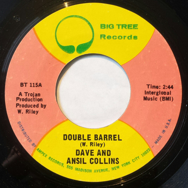 Dave & Ansel Collins - Double Barrel / Version (7")