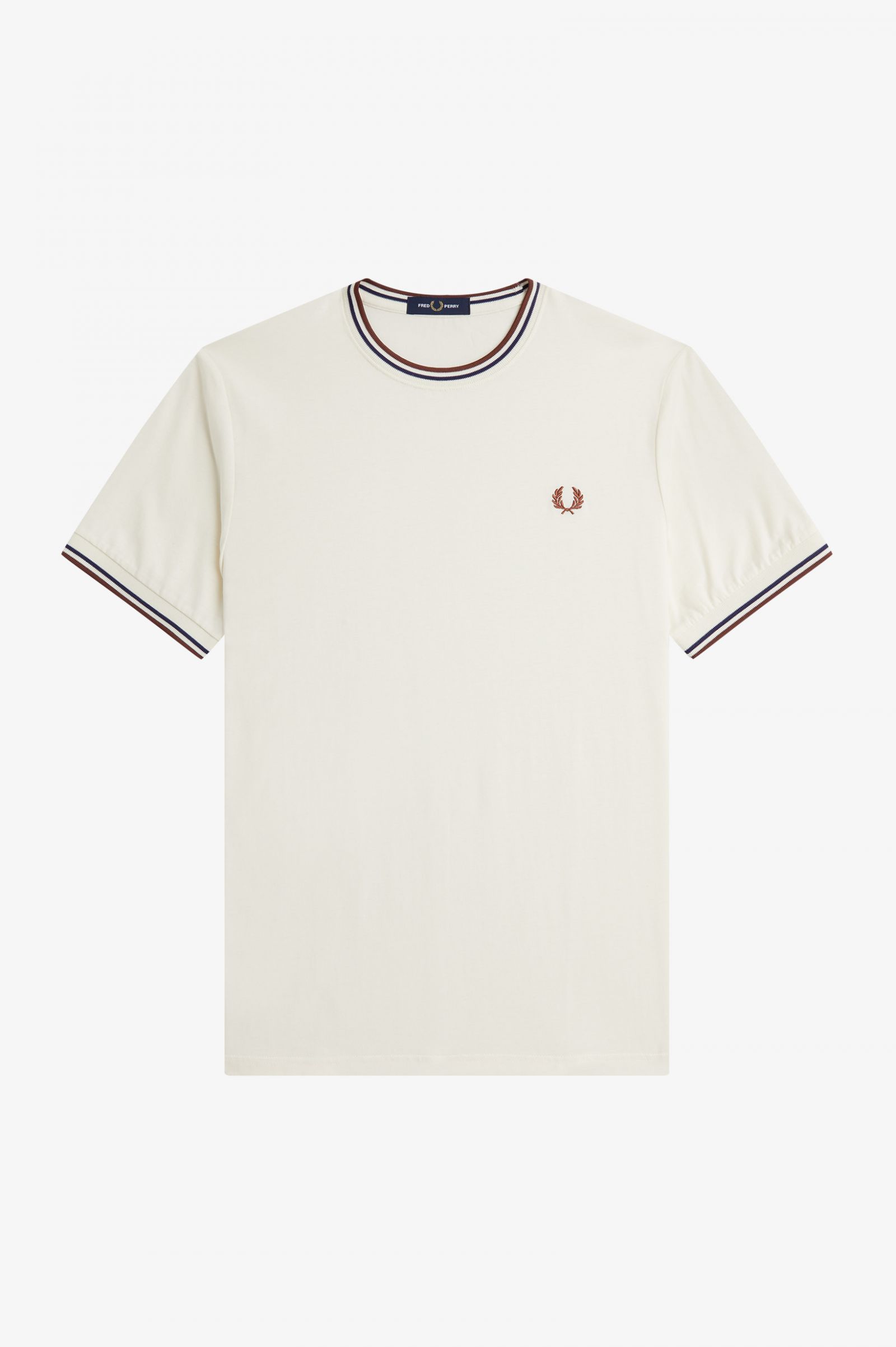 Tee shirt Fred Perry - S52 - Rose - Homme - Coton - Manches courtes Rose - Prêt-à-Porter