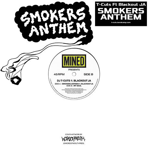 T-Cuts ‎- Smokers Anthem / My Soul (12")