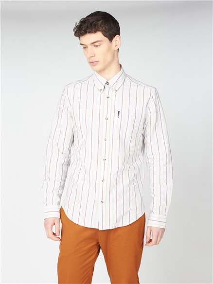 Ben Sherman Hemd Laundered Oxford Sky-L