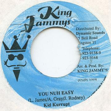 Kid Kurrupt - You Nuh Easy / Version (7")