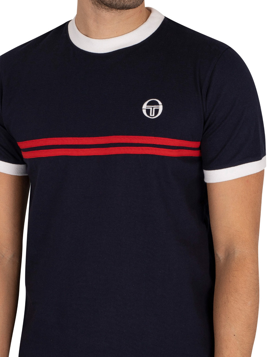 Sergio Tacchini Shirt Supermac Night Sky-M