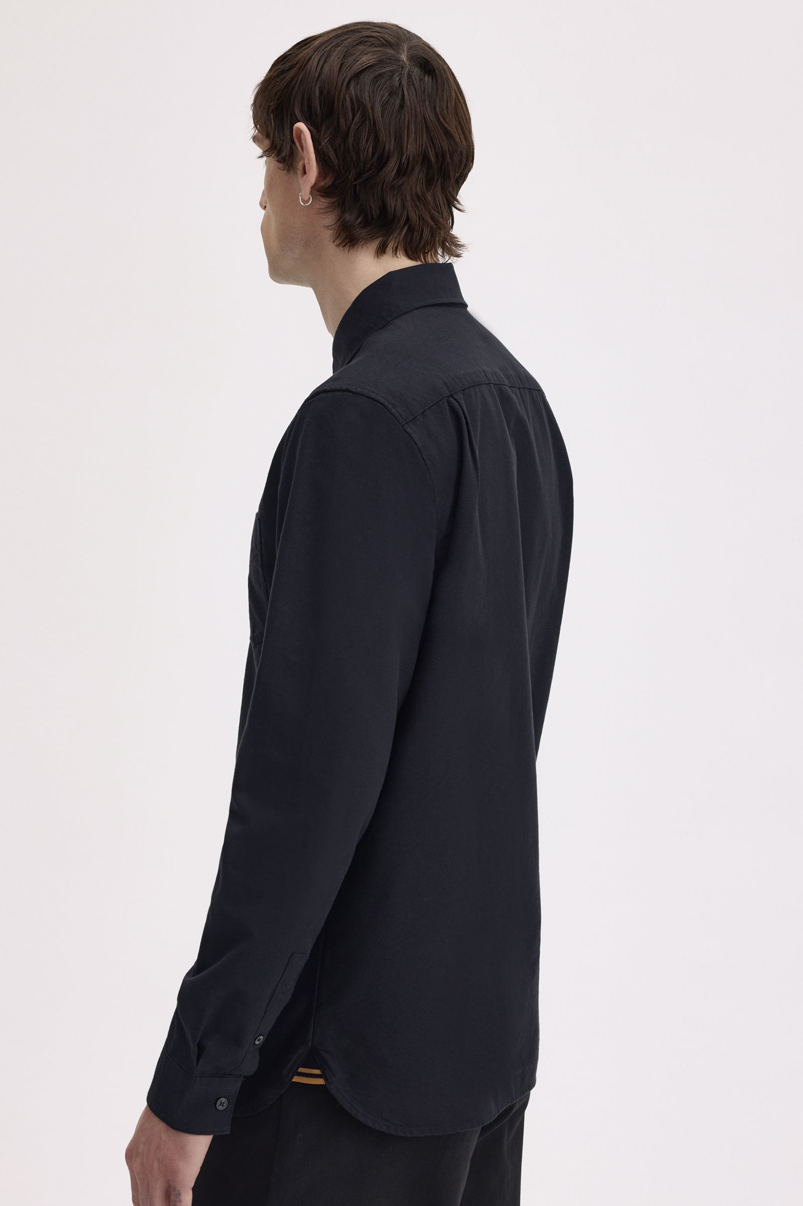 Fred Perry Oxford Shirt (Black) 