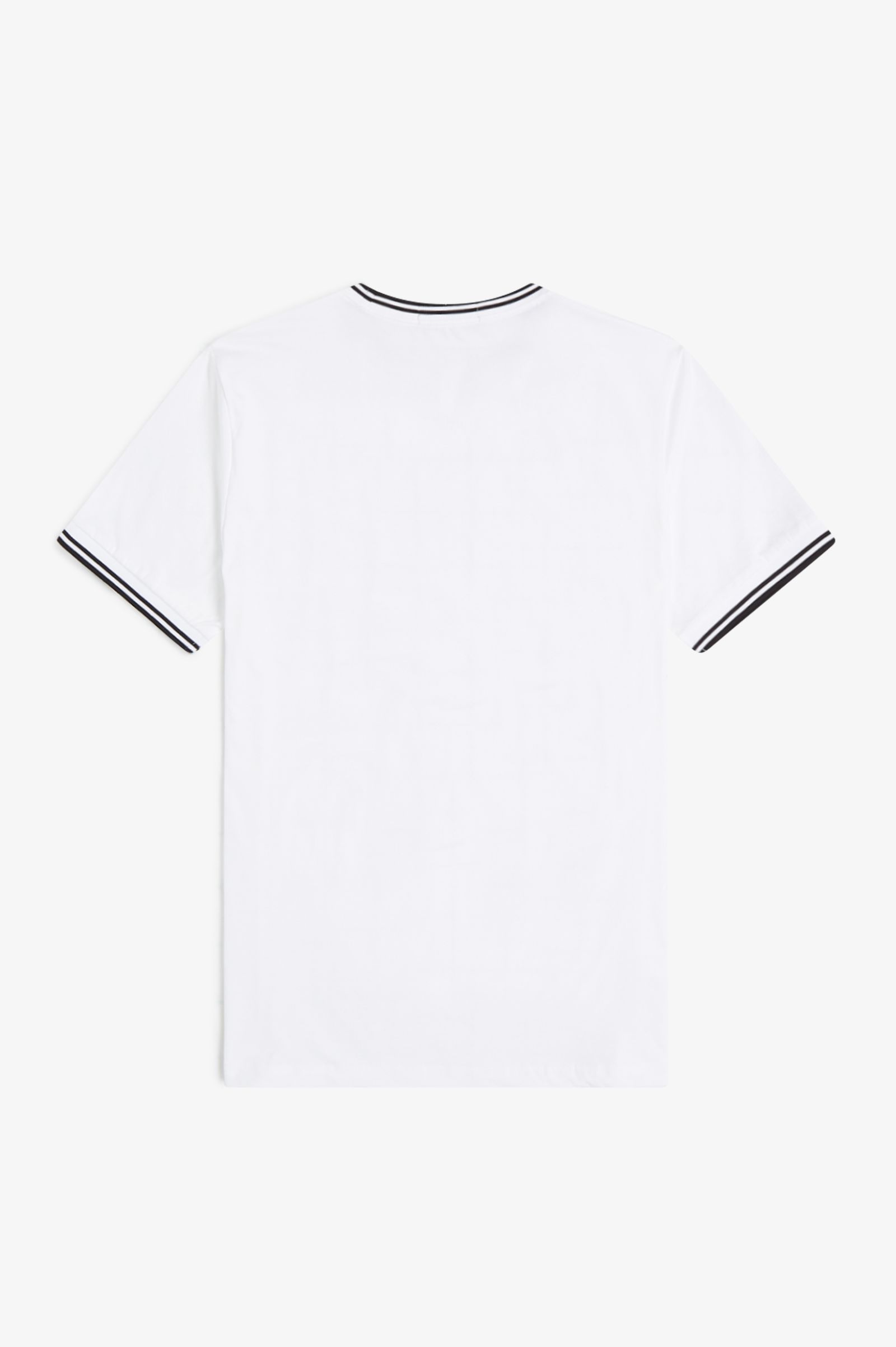 Fred Perry Twin Tipped T-Shirt in White 
