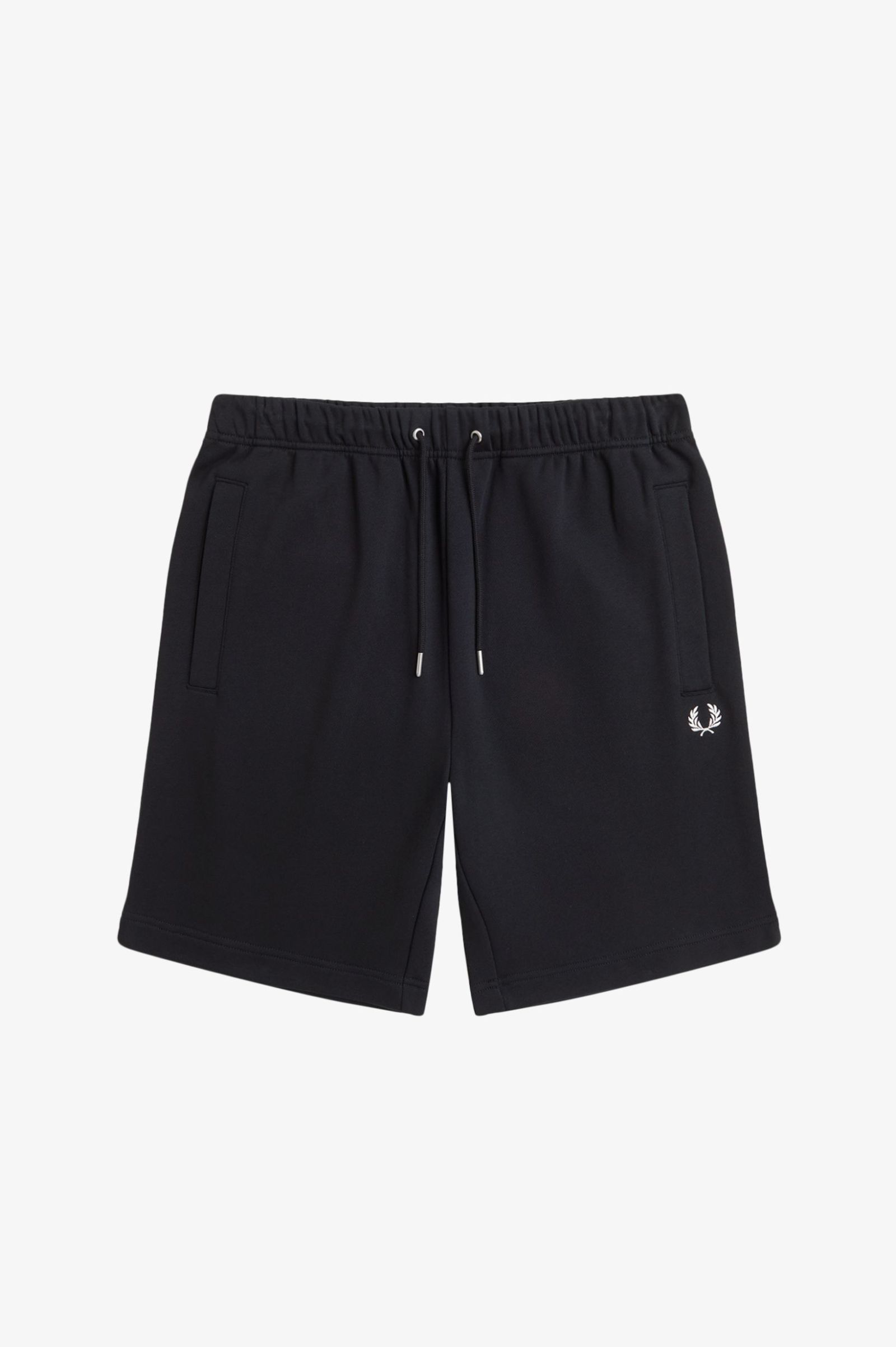 Fred Perry Classic Sweat Short in Black 