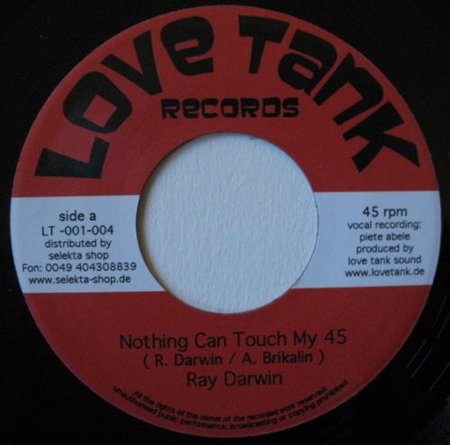 Ray Darwin - Nothing Can Touch My 45 / Version (7")