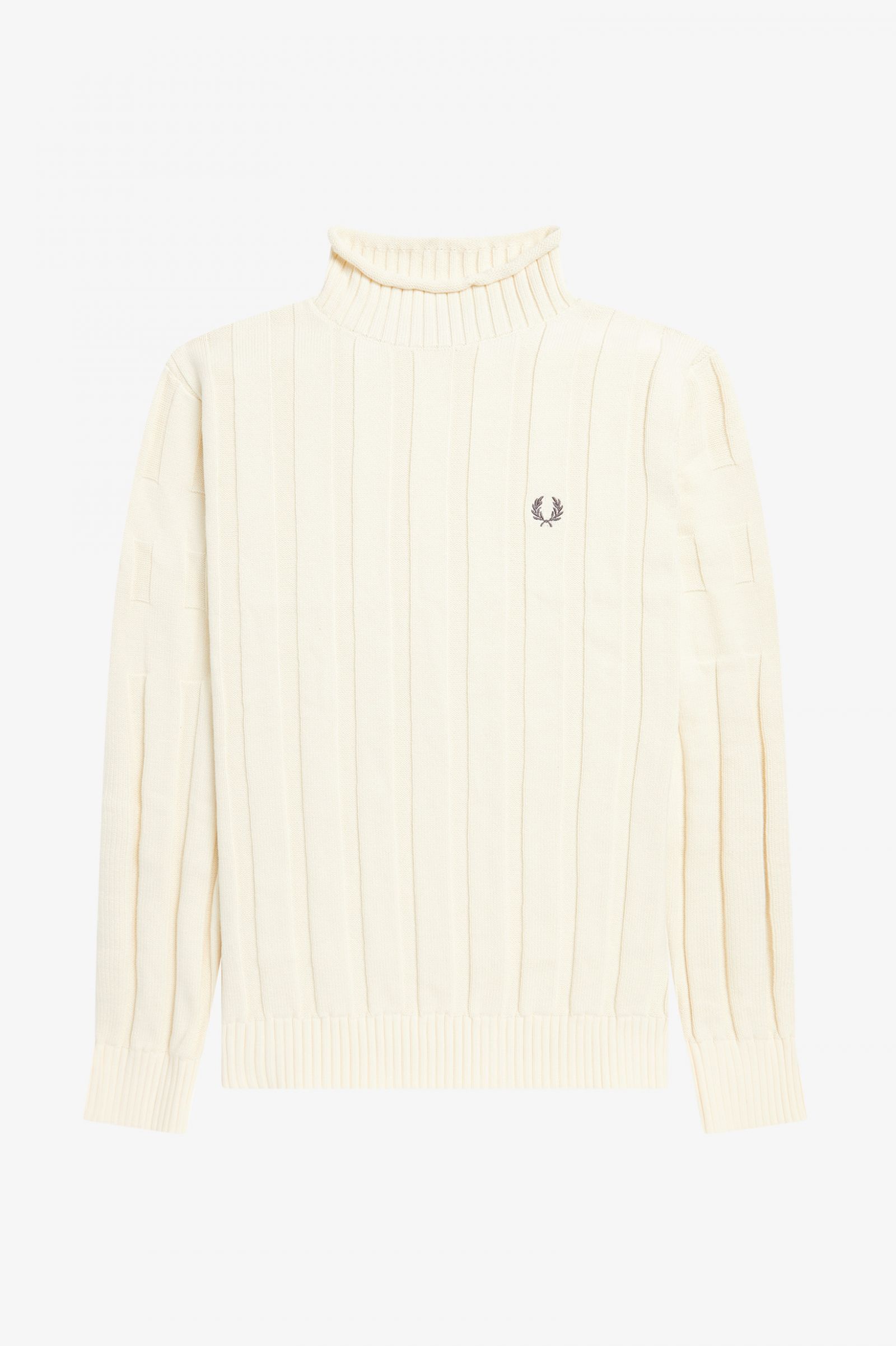 Fred Perry Strukturierter Rollkragenpullover