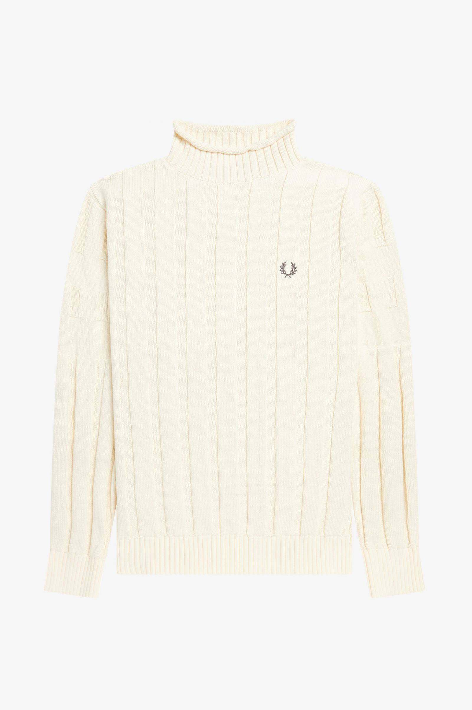 Fred Perry Strukturierter Rollkragenpullover