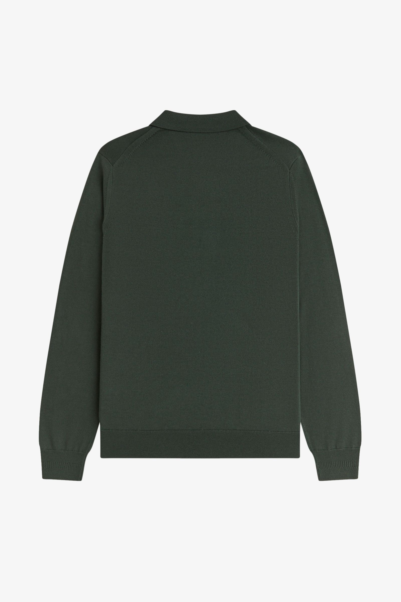 Fred Perry Classic Knitted Shirt LS (Court Green)