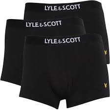 Lyle & Scott 3 Pack Boxershorts Black-XL