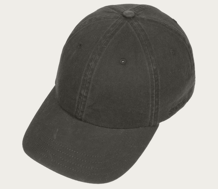 Stetson Rector Baseball Cap in Black