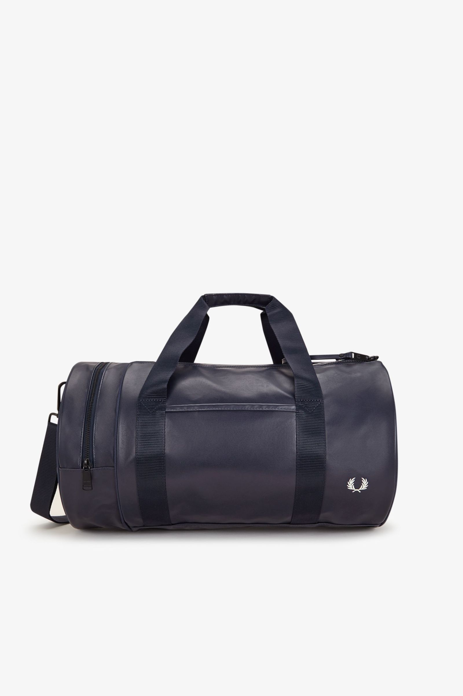 Fred Perry Tonal Classic Barrel Bag (Navy)