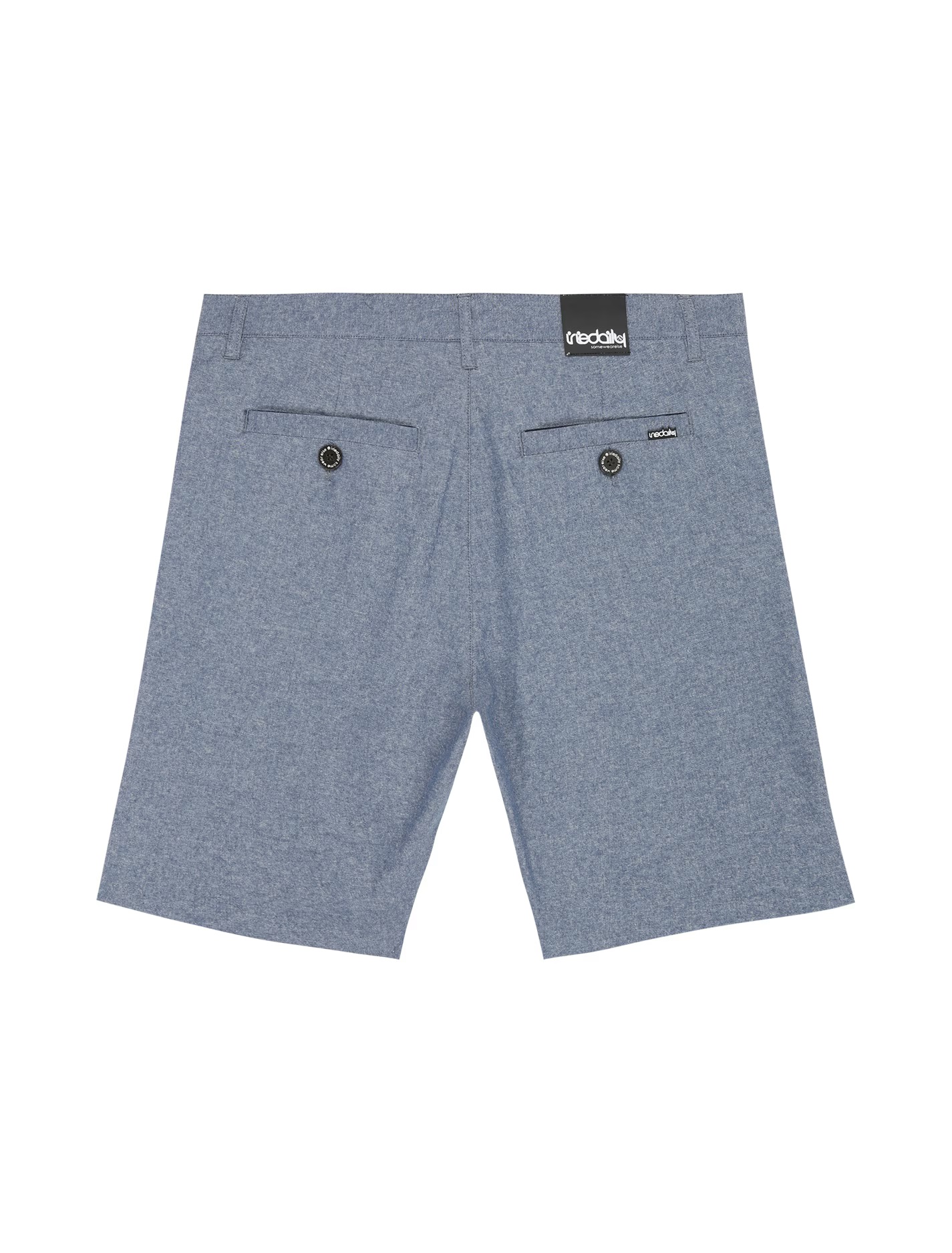 Iriedaily Golfer Chambray Short (Blue Mel.)