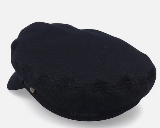 Brixton Fiddler Cap Schrimmütze in Schwarz