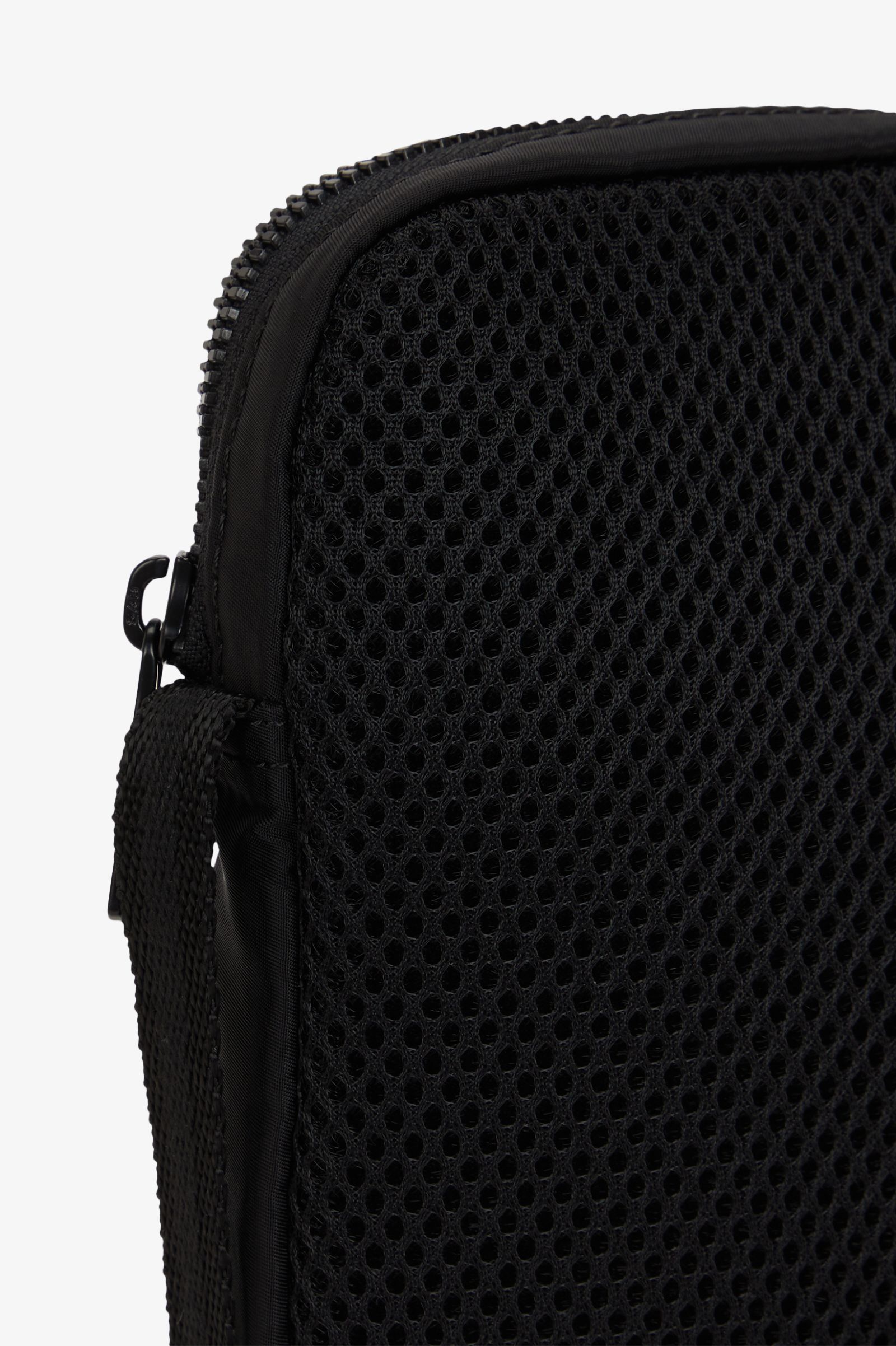 Fred Perry Crinkle Nylon Small Side (Black)