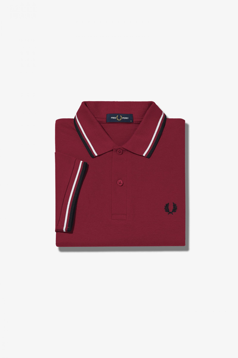 Fred Perry Poloshirt Tawny Port K88