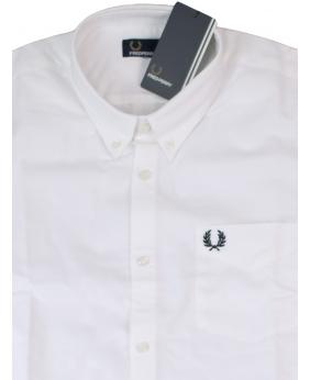 Fred Perry Hemd Classic Oxford White M3551-S