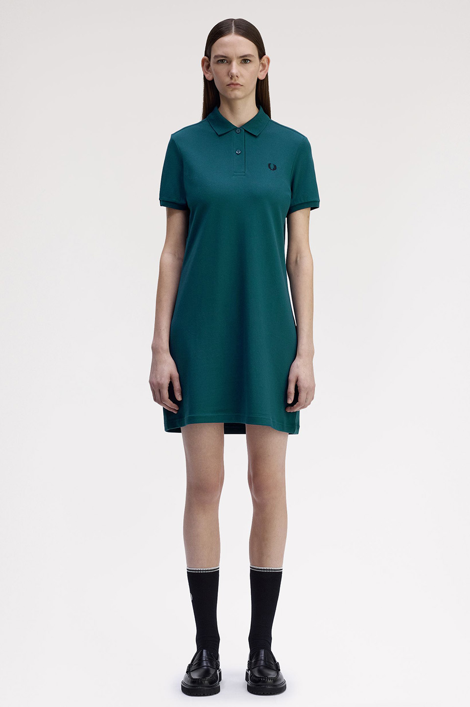 Fred Perry Dress (Dark Petrol/Black)