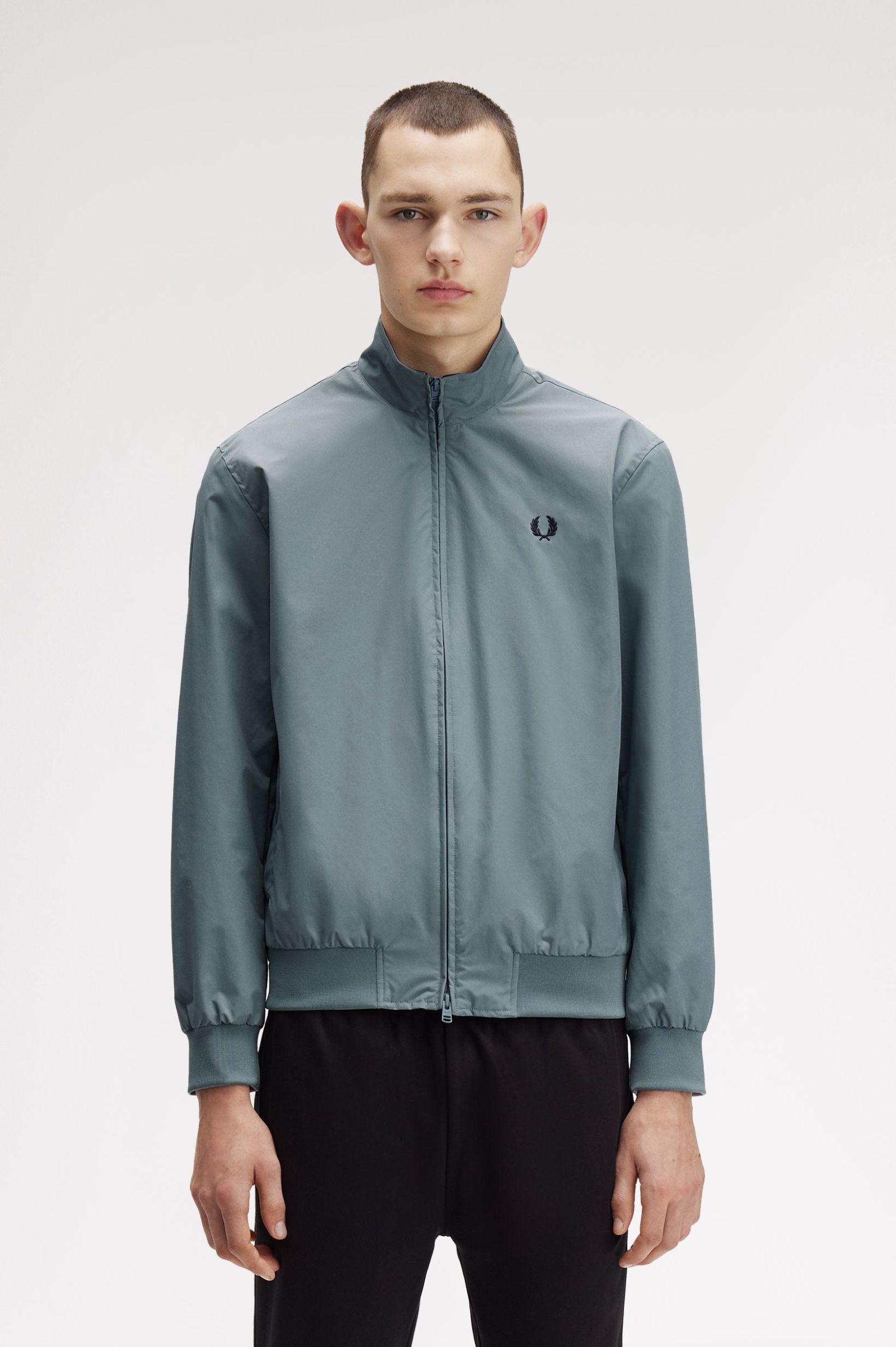 Fred Perry Brentham Jacket in Stockport Blue