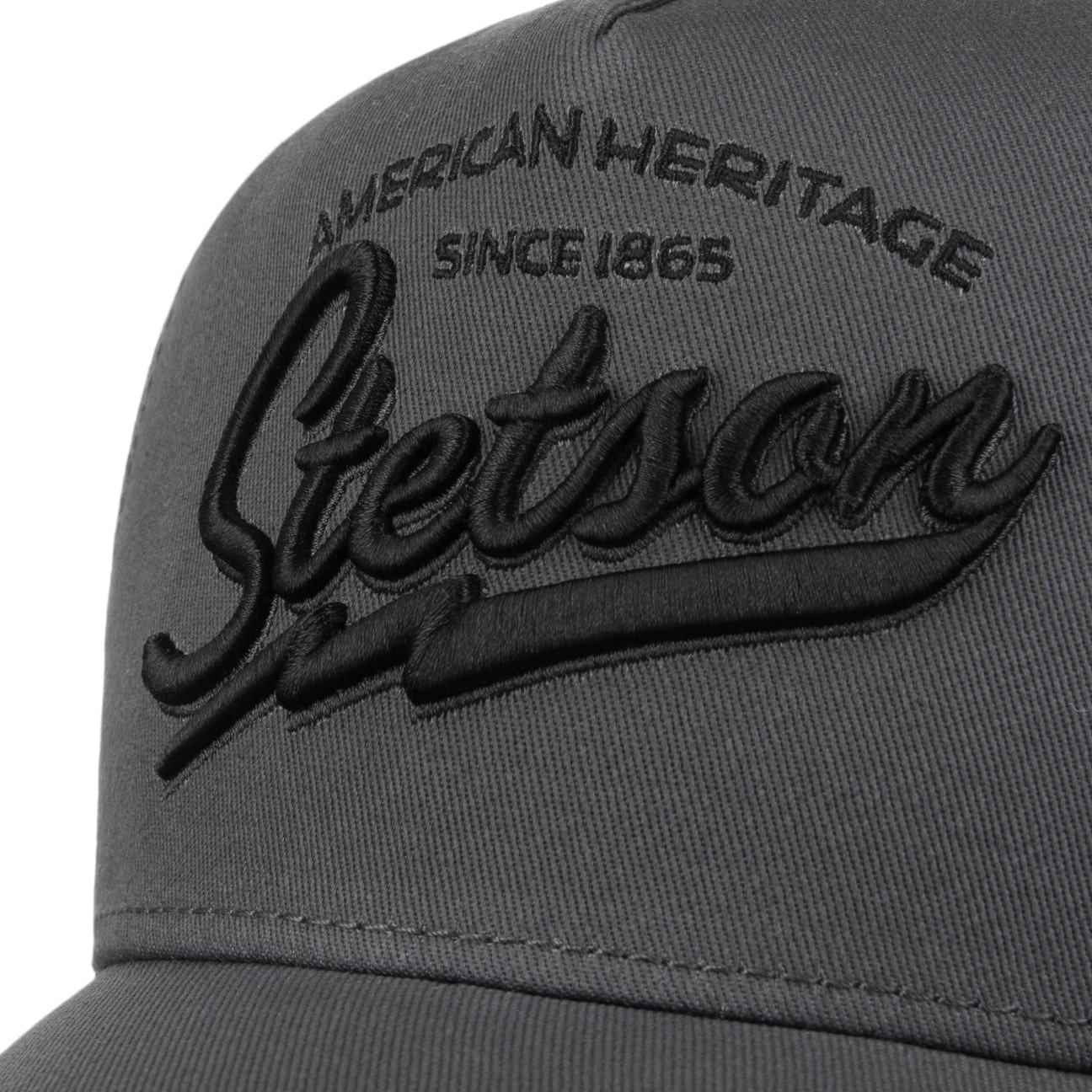 Stetson Trucker Cap 1865 (Grey)