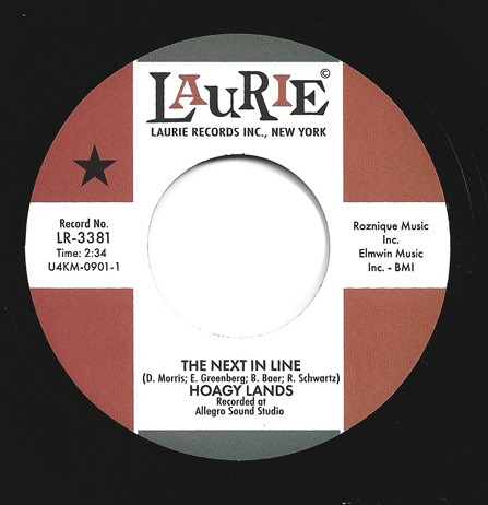Hoagy Lands, The Dynamics – The Next In Line / Yes I Love You Baby (7")