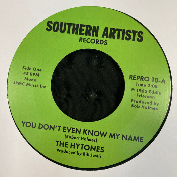 The Hytones – You Don't Even Know My Name / Good News (7")   