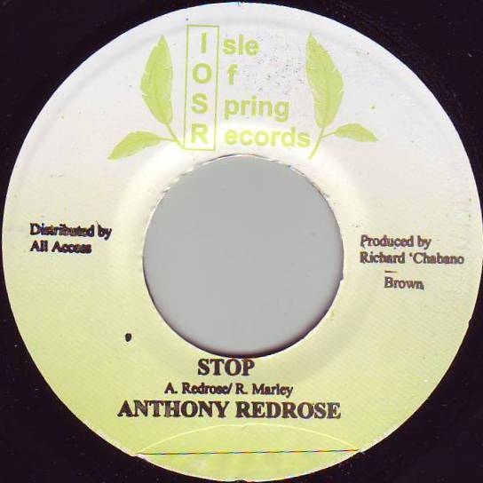 Anthony Red Rose - Stop / Kirk Davis - Have You Seen Her (7")