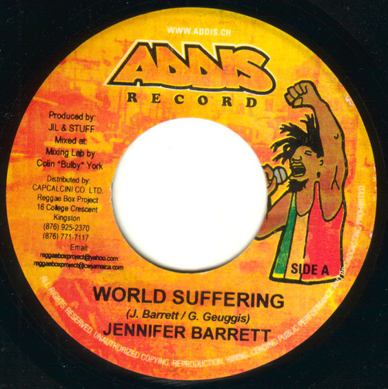 Jennifer Barrett – World Suffering (7") 