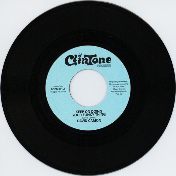 David Camon - Keep On Doing Your Funky Thing / Johnny Jacobs - Ain't It Funky(Doing Your Own Thing) (7")