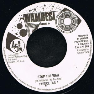 Prince Far I - Stop The War / Version (7")