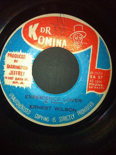 Ernest Wilson - Experience Lover / Harold Buttler & Thr Revolutionaires - Lover's Joy (7")