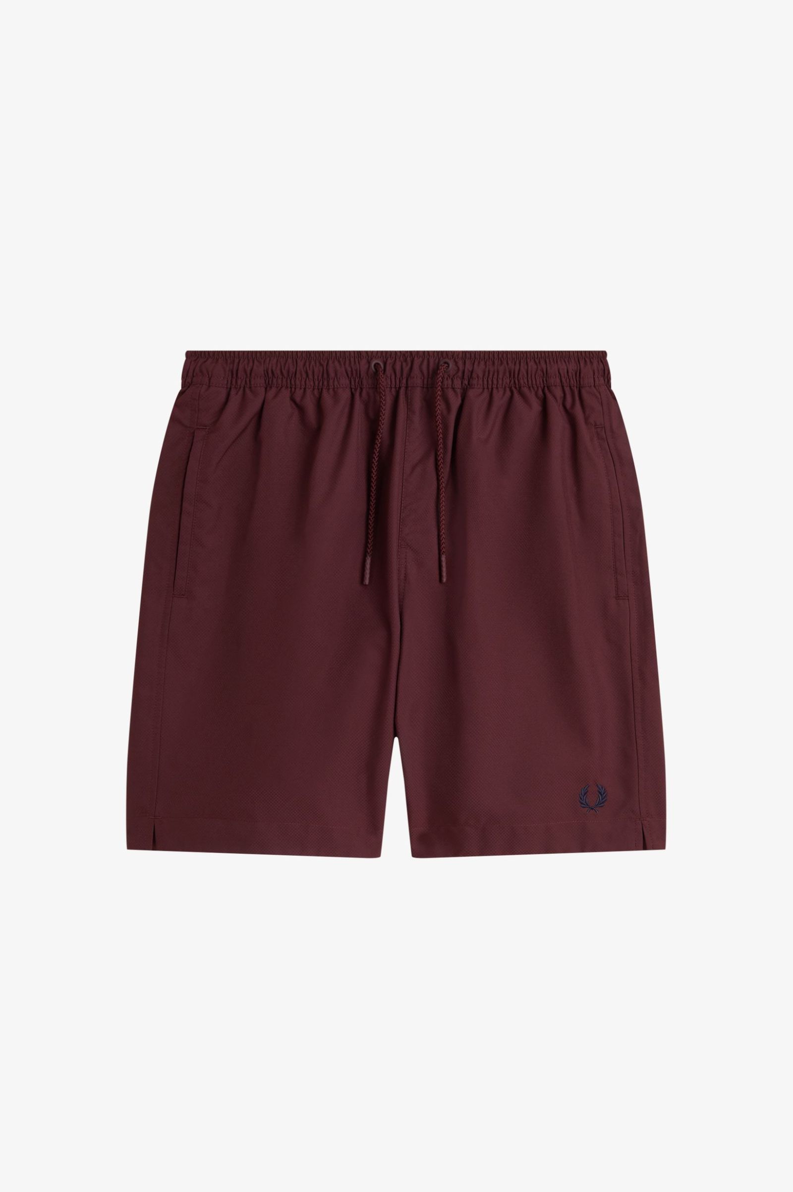 Fred Perry Classic Swimshort in Oxblood 