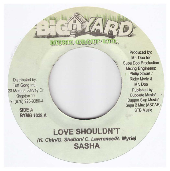 Sasha / Major Damage – Love Shouldn´t / Tell Me What You Like (7")               
