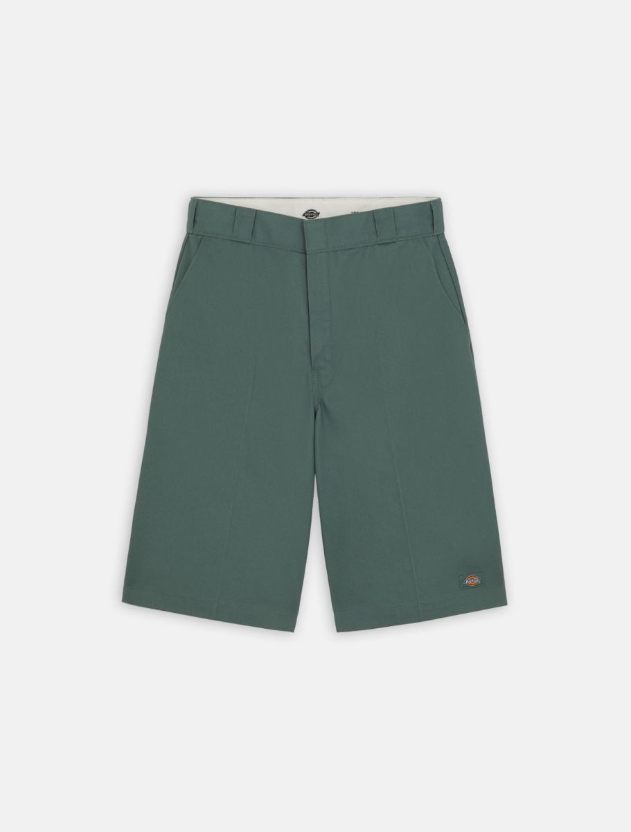 Dickies 13 Inch Multi Pocket Work Shorts in Forest