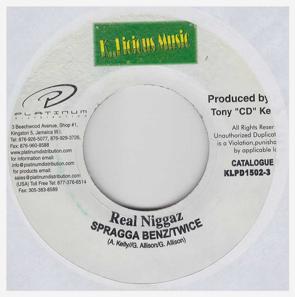 Spragga Benz / Twice  – Real Niggaz (7")        
