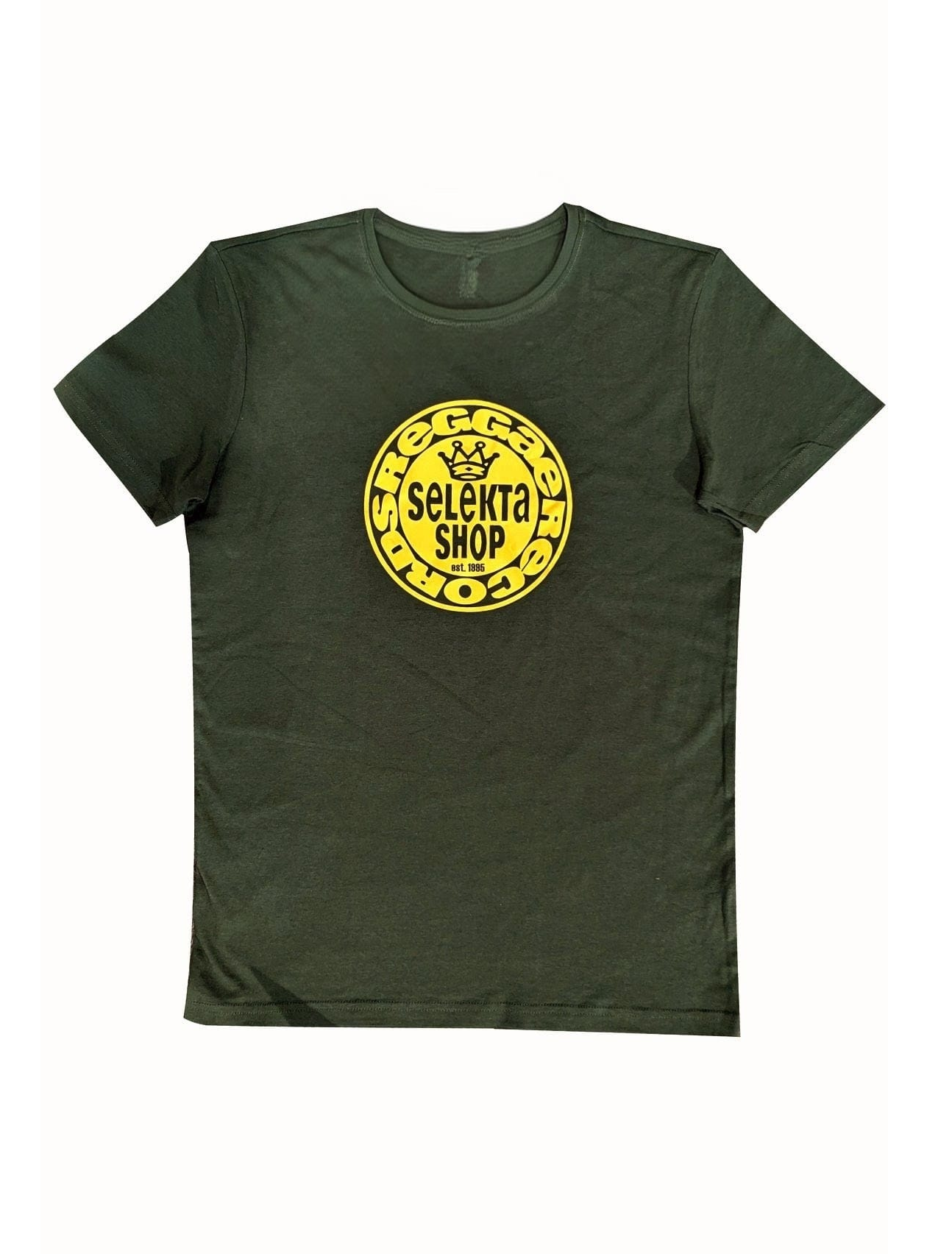 Selekta Shop Logo Shirt (Dark Green/Tropical Yellow)