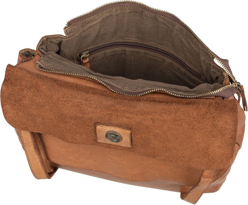 Harold`s Shoulderbag Submarine Flap In Cognac