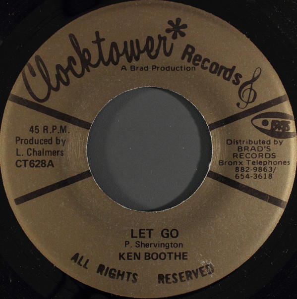 Ken Boothe - Let Go / (Instrumental) (7")