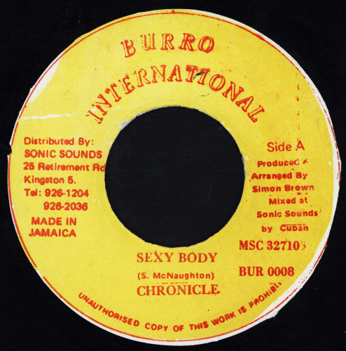 Chronicle - Sexy Body / Version (7")