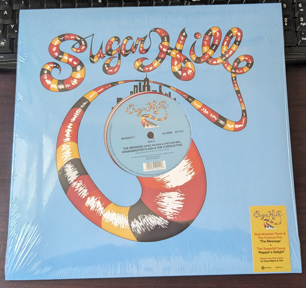 Grandmaster Flash & The Furious Five / The Sugarhill Gang* – The Message / Rapper's Delight  (12")