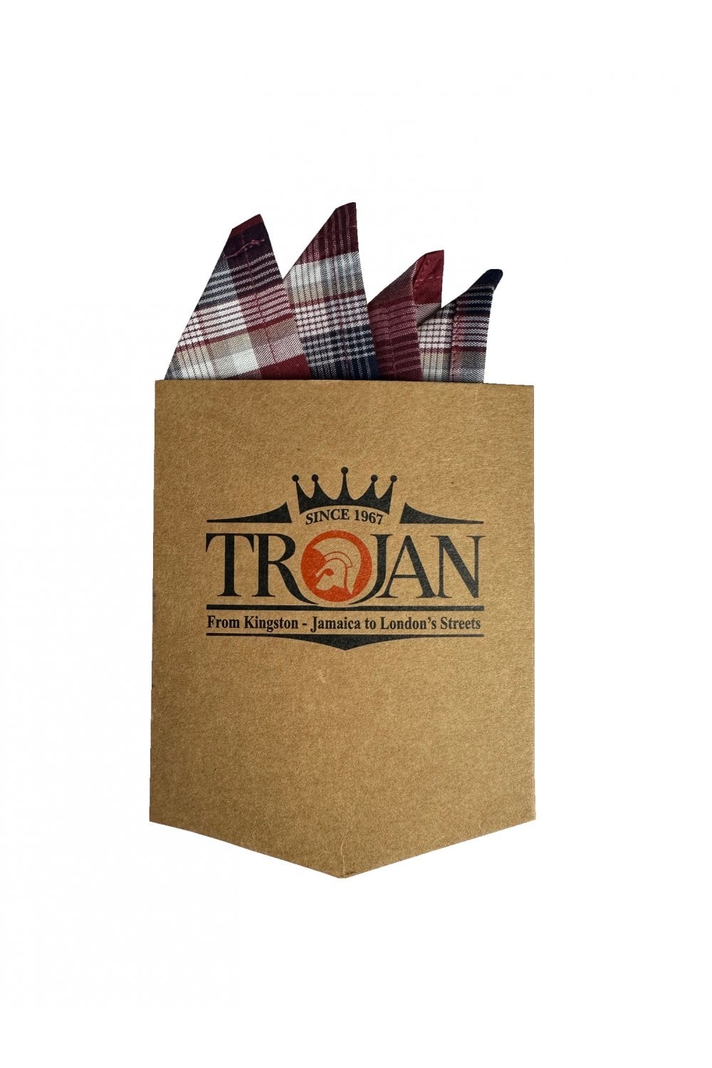 Trojan Classic Check B/D S/S (Port) TC/1061