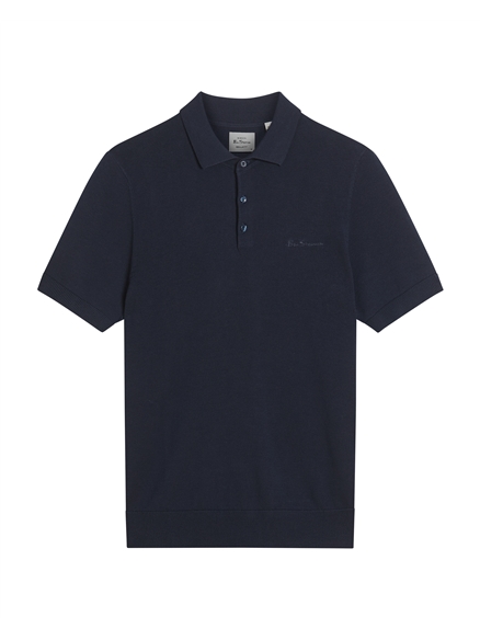 Ben Sherman Signature Short Sleeve Polo (Dark Navy)