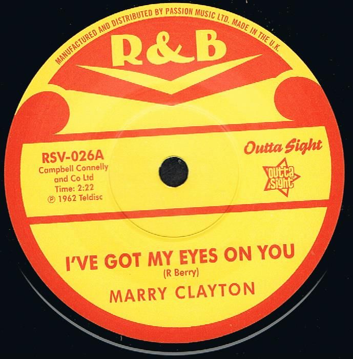 Marry Clayton - I´ve Got My Eyes On You (7")