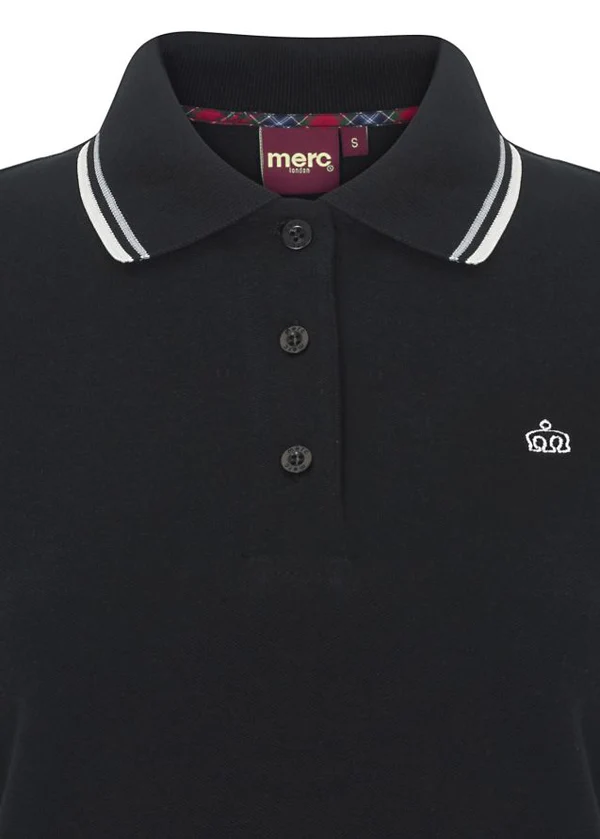 Merc Polo Shirt Rita (Black) Merc Polo Shirt Rita (Black)