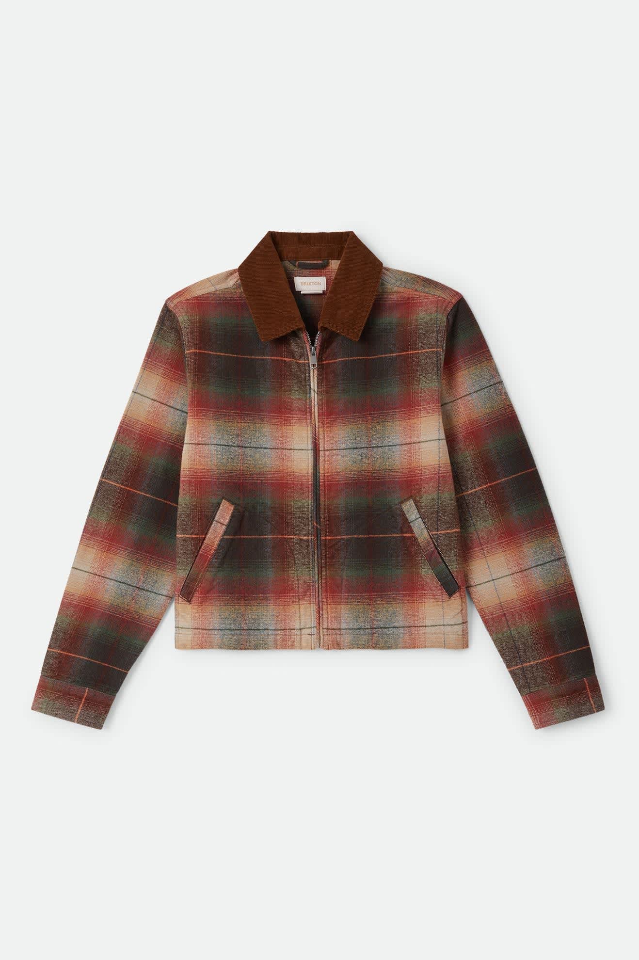 Brixton Mechanics W Garage Zip Jacket (Multi Shadow)